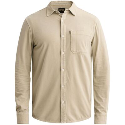 PME Legend Heren Casual Overhemd Beige In Maat: XXXL PME Legend Heren Casual Overhemd Beige In Maat: XXXL