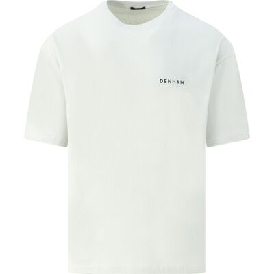 Denham Heren Flowy Graphic T-shirt Groen In Maat: L Denham Heren Flowy Graphic T-shirt Groen In Maat: L