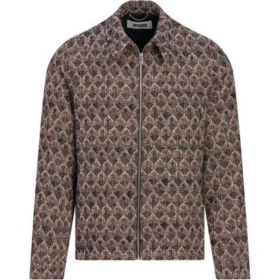 Drykorn Heren Overshirt Jerson Bruin In Maat: XL Drykorn Heren Overshirt Jerson Bruin In Maat: XL