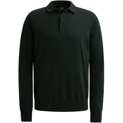 Vanguard Heren Long Sleeve Polo Groen In Maat: XXXL Vanguard Heren Long Sleeve Polo Groen In Maat: XXXL