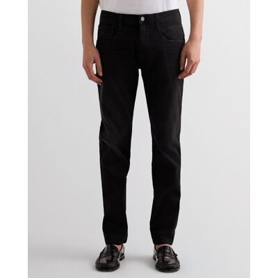 Replay Heren Anbass Hyperflex Jeans Zwart In Maat: 32/32 Replay Heren Anbass Hyperflex Jeans Zwart In Maat: 32/32