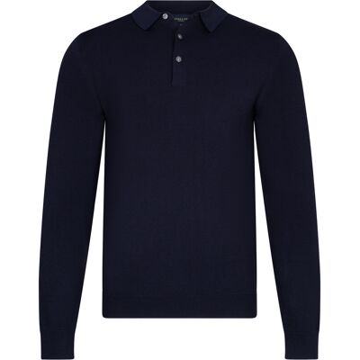 Cavallaro Heren Milacio Polo Blauw In Maat: M Cavallaro Heren Milacio Polo Blauw In Maat: M