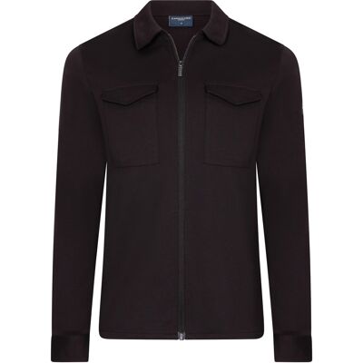 Cavallaro Heren Zeradino Overshirt Bruin In Maat: XXL Cavallaro Heren Zeradino Overshirt Bruin In Maat: XXL