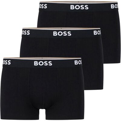 Boss Menswear Heren Boxershorts 3-pack Zwart In Maat: S Boss Menswear Heren Boxershorts 3-pack Zwart In Maat: S