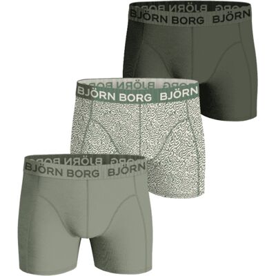 Bjorn borg Björn Borg Heren 3-pack Boxershort Multicolor In Maat: M Bjorn borg Björn Borg Heren 3-pack Boxershort Multicolor In Maat: M