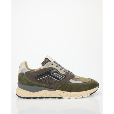 Floris Van Bommel Heren Sneakers De Treener Bruin In Maat: 7,5 Floris Van Bommel Heren Sneakers De Treener Bruin In Maat: 7,5