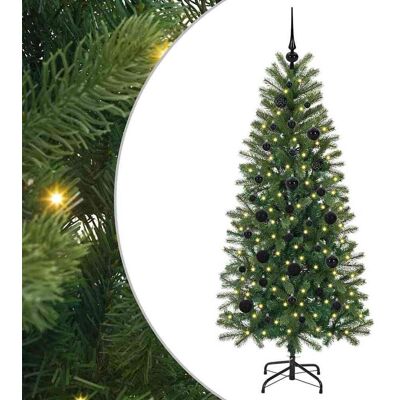 vidaXL Kunstkerstboom Groen 150 cm PE en PVC vidaXL Kunstkerstboom Groen 150 cm PE en PVC