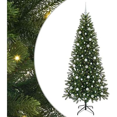vidaXL Kunstkerstboom Groen 210 cm PE en PVC vidaXL Kunstkerstboom Groen 210 cm PE en PVC