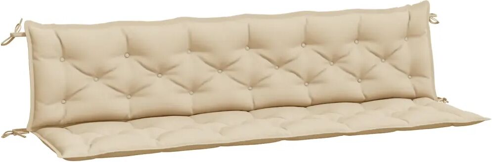 vidaXL Kussen voor schommelstoel 200 cm stof beige