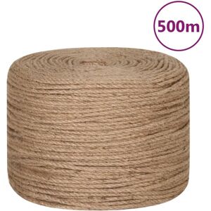 vidaXL Touw 100% jute 6 mm 500 m vidaXL Touw 100% jute 6 mm 500 m
