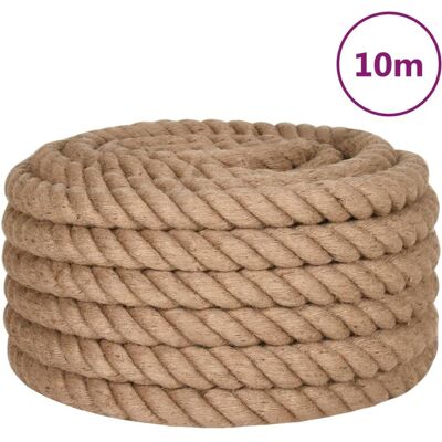 vidaXL Touw 10 m lang 60 mm dik jute vidaXL Touw 10 m lang 60 mm dik jute