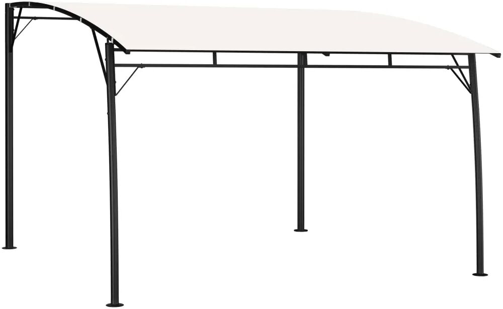 vidaXL Zonneluifel 3x3x2,55 m crèmekleurig