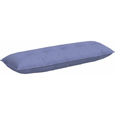 vidaXL Rugkussen Jeans Blauw 200 x 19 x 50 cm Stof vidaXL Rugkussen Jeans Blauw 200 x 19 x 50 cm Stof