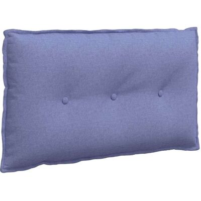 vidaXL Rugkussen Jeans Blauw 200 x 19 x 50 cm Stof vidaXL Rugkussen Jeans Blauw 200 x 19 x 50 cm Stof