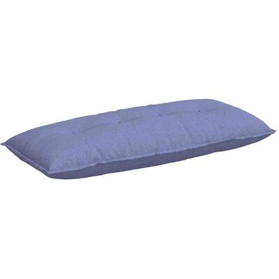 vidaXL Rugkussen Jeans Blauw 200 x 19 x 50 cm Stof vidaXL Rugkussen Jeans Blauw 200 x 19 x 50 cm Stof