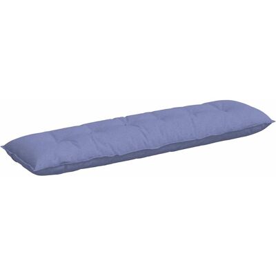 vidaXL Rugkussen Jeans Blauw 200 x 19 x 50 cm Stof vidaXL Rugkussen Jeans Blauw 200 x 19 x 50 cm Stof