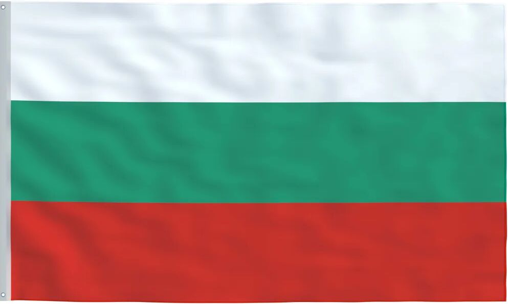 vidaXL Vlag Bulgarije 90x150 cm