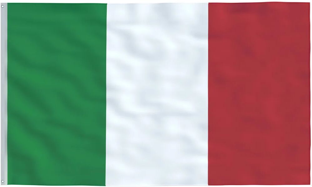 vidaXL Vlag Italië 90x150 cm