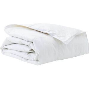 vidaXL Dekbed Wit 140 x 200 cm Veer vidaXL Dekbed Wit 140 x 200 cm Veer