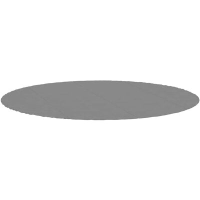 vidaXL Zwembadgrondzeil Ø458 cm polyester geotextiel lichtgrijs vidaXL Zwembadgrondzeil Ø458 cm polyester geotextiel lichtgrijs