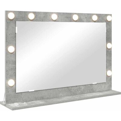vidaXL Make-up Spiegel Beton Grijs 80 x 55 x 18 cm Rechthoekig vidaXL Make-up Spiegel Beton Grijs 80 x 55 x 18 cm Rechthoekig