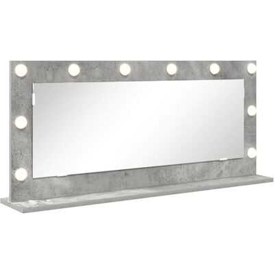 vidaXL Make-up Spiegel Beton Grijs 100 x 45 x 18 cm Rechthoekig vidaXL Make-up Spiegel Beton Grijs 100 x 45 x 18 cm Rechthoekig