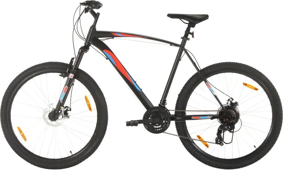 vidaXL Mountainbike 21 versnellingen 29 inch wielen 53 cm frame zwart