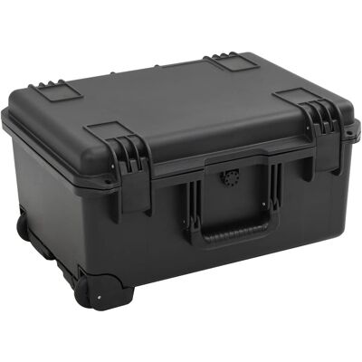vidaXL Flightcase draagbaar 54x41,5x29 cm PP zwart vidaXL Flightcase draagbaar 54x41,5x29 cm PP zwart