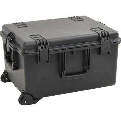 vidaXL Flightcase draagbaar 62,5x49,5x37 cm PP zwart vidaXL Flightcase draagbaar 62,5x49,5x37 cm PP zwart