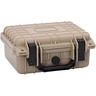 vidaXL Harde koffer Zand 27 x 24,5 x 12,5 cm Polypropyleen en ABS vidaXL Harde koffer Zand 27 x 24,5 x 12,5 cm Polypropyleen en ABS