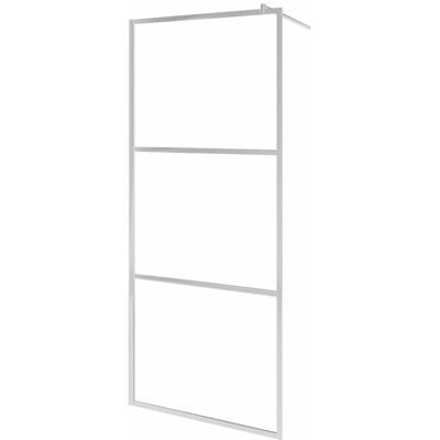 vidaXL Inloopdouchewand transparant 80x195 cm ESG-glas vidaXL Inloopdouchewand transparant 80x195 cm ESG-glas