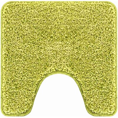 vidaXL Antislip Badmat met Toilet Uitsnede Groen 50 x 50 cm PP vidaXL Antislip Badmat met Toilet Uitsnede Groen 50 x 50 cm PP