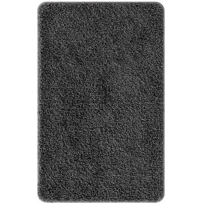 vidaXL Antislip Badmat Donkergrijs 50 x 80 cm PP vidaXL Antislip Badmat Donkergrijs 50 x 80 cm PP