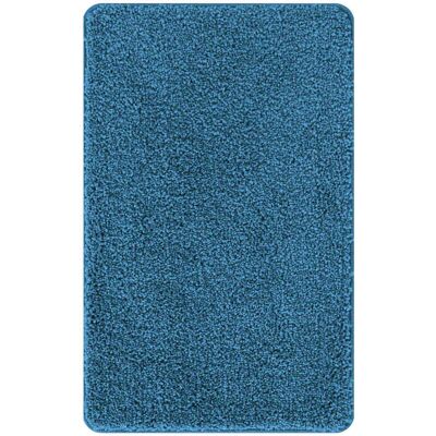 vidaXL Antislip Badmat Blauw 60 x 90 cm PP vidaXL Antislip Badmat Blauw 60 x 90 cm PP