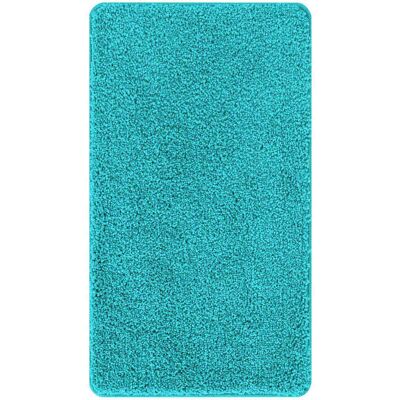 vidaXL Antislip Badmat Turquoise 70 x 120 cm PP vidaXL Antislip Badmat Turquoise 70 x 120 cm PP