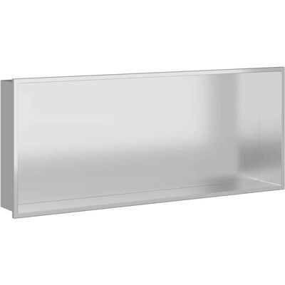 vidaXL Douche Niche Zilver 75 x 30 x 9,5 cm Roestvrij staal vidaXL Douche Niche Zilver 75 x 30 x 9,5 cm Roestvrij staal