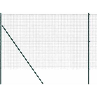 vidaXL gelast draadhek met grondbevestiging 50 x 1,5 m vidaXL gelast draadhek met grondbevestiging 50 x 1,5 m