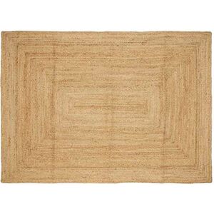 vidaXL Vloerkleden Naturel 200 x 290 cm Jute vidaXL Vloerkleden Naturel 200 x 290 cm Jute