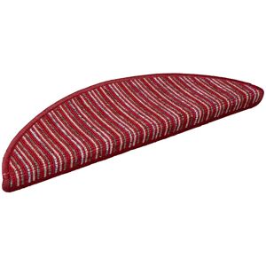 vidaXL Zelfklevende trapmatten 15 pcs Rood 56 x 17 x 3 cm vidaXL Zelfklevende trapmatten 15 pcs Rood 56 x 17 x 3 cm