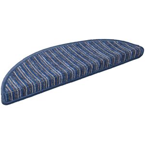 vidaXL Zelfklevende trapmatten 15 pcs Blauw 56 x 17 x 3 cm vidaXL Zelfklevende trapmatten 15 pcs Blauw 56 x 17 x 3 cm