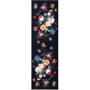 vidaXL Keuken Tapijt Zwart 150 x 45 cm Fluweel vidaXL Keuken Tapijt Zwart 150 x 45 cm Fluweel