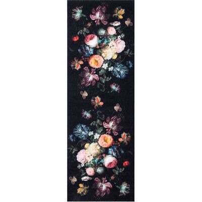 vidaXL Keuken Tapijt Zwart 180 x 60 cm Fluweel vidaXL Keuken Tapijt Zwart 180 x 60 cm Fluweel