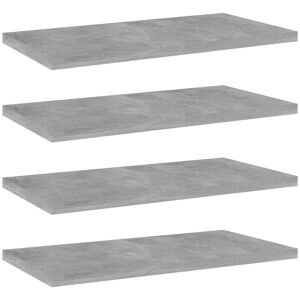 vidaXL Wandschappen 4 st 40x20x1,5 cm bewerkt hout betongrijs vidaXL Wandschappen 4 st 40x20x1,5 cm bewerkt hout betongrijs
