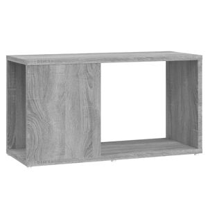 vidaXL Tv-meubel 60x24x32 cm bewerkt hout grijs sonoma eikenkleurig