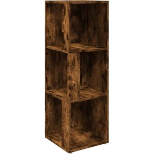 vidaXL Hoekkast 33x33x100 cm bewerkt hout gerookt eikenkleurig vidaXL Hoekkast 33x33x100 cm bewerkt hout gerookt eikenkleurig