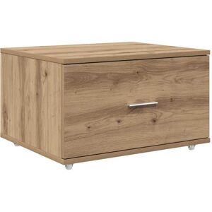 vidaXL Ladekast met wiel Artisan Eiken 55 x 45 x 31 cm vidaXL Ladekast met wiel Artisan Eiken 55 x 45 x 31 cm