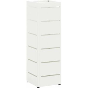 vidaXL Opslaghaak & Rek met opslag Wit 15,5 x 15,5 x 49 cm Staal vidaXL Opslaghaak & Rek met opslag Wit 15,5 x 15,5 x 49 cm Staal