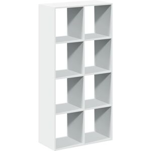 vidaXL Kamerverdeler Boekenkast Wit 69,5x29x137,5 cm Bewerkt Hout vidaXL Kamerverdeler Boekenkast Wit 69,5x29x137,5 cm Bewerkt Hout