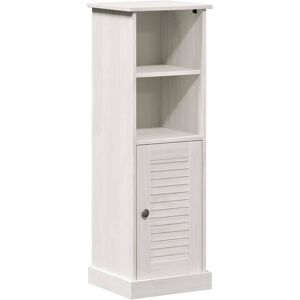 vidaXL Badkamerkast met plank VIGO Wit en Antiek Wit 37 x 34 x 110 cm vidaXL Badkamerkast met plank VIGO Wit en Antiek Wit 37 x 34 x 110 cm