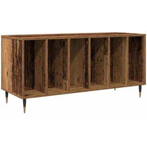 vidaXL Platenkast met plank Oud hout 100 x 38 x 48 cm Bewerkt hout vidaXL Platenkast met plank Oud hout 100 x 38 x 48 cm Bewerkt hout